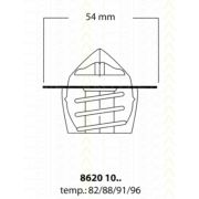 Слика 1 $на Термостат TRISCAN 8620 1082