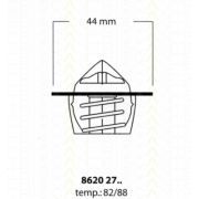 Слика 1 на Термостат TRISCAN 8620 2782