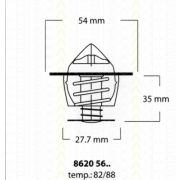 Слика 1 на Термостат TRISCAN 8620 5682