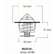 Слика 1 на Термостат TRISCAN 8620 6482