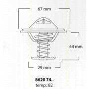 Слика 1 на Термостат TRISCAN 8620 7482