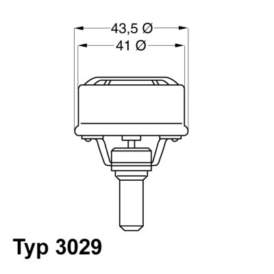 Слика на Термостат WAHLER 3029.86 за Renault Super 5 Box (S40) 1.2 (S40F, S407) - 60 коњи бензин