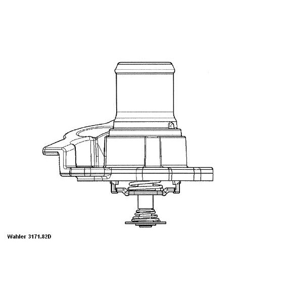 Слика на Термостат WAHLER 3171.82D