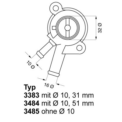 Слика на Термостат WAHLER 3383.87