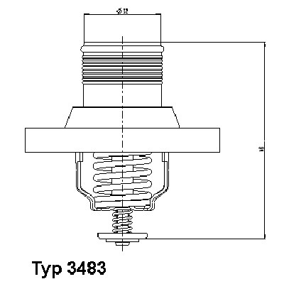 Слика на Термостат WAHLER 3483.89D