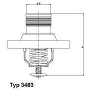 Слика 1 на Термостат WAHLER 3483.89D
