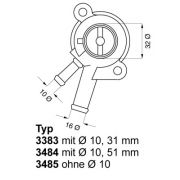 Слика 1 на Термостат WAHLER 3485.87D