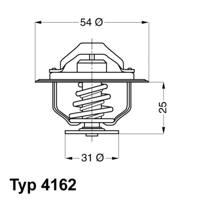 Слика на Термостат WAHLER 4162.79D