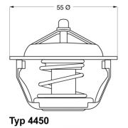 Слика 1 на Термостат WAHLER 4450.83D