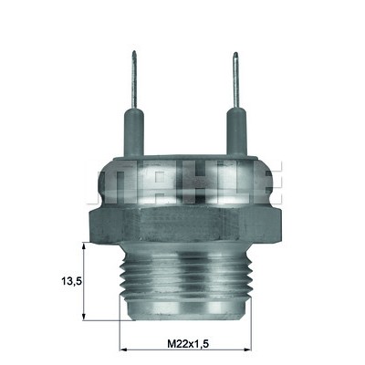 Слика на Термо прекинувач за вентилатор MAHLE TSW 1 за Lada Cevaro (2108, 2109) 1300 - 61 коњи бензин