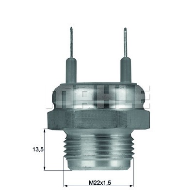 Слика на Термо прекинувач за вентилатор MAHLE TSW 1 за Renault 25 (B29) 2.1 Diesel (B296) - 69 коњи дизел