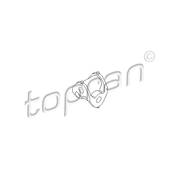 Слика на топчеста глава, полуга на менувач TOPRAN 207 999 за Opel Ascona C Hatchback 1.6 i - 75 коњи бензин