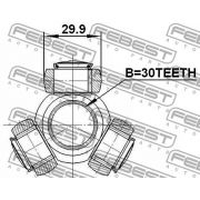 Слика 2 на трипод, полуосовина FEBEST 2416-MEG