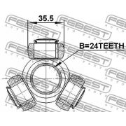 Слика 2 на трипод, полуосовина FEBEST 2716-C30