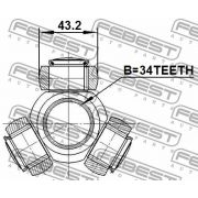 Слика 2 на Трокрак зглоб FEBEST 1716-A4