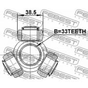 Слика 2 $на Трокрак зглоб FEBEST 2116-GE33