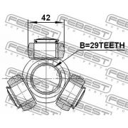 Слика 2 $на Трокрак зглоб FEBEST 2516-BOX3