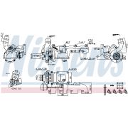 Слика 1 $на Турбина, полнење со воздух NISSENS 93077