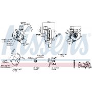 Слика 1 $на Турбина, полнење со воздух NISSENS 93092