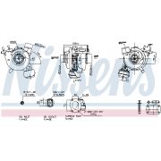 Слика 1 на турбина, полнење со воздух NISSENS 93247