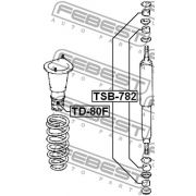 Слика 2 на ударен буфер за амортизер FEBEST TD-80F