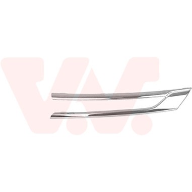 Слика на украсна/заштитна лајсна, решетка на радиатор VAN WEZEL 3810511 за Opel Astra K (B16) 1.4 Turbo (68) - 125 коњи бензин