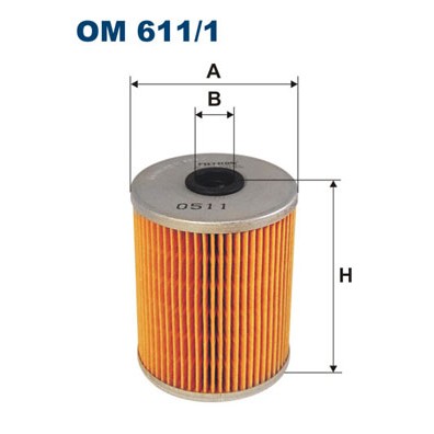 Слика на филтер, работна хидраулика FILTRON OM 611/1 за камион Scania 4 Series 94 L/310 - 310 коњи дизел