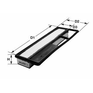 Слика на филтер за воздух CLEAN FILTERS MA1365 за Fiat Qubo 1.3 D Multijet - 75 коњи дизел