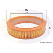 Слика 1 на филтер за воздух COMLINE EAF013