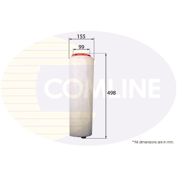 Слика на филтер за воздух COMLINE EAF079 за BMW 3 Sedan E46 330 xd - 204 коњи дизел