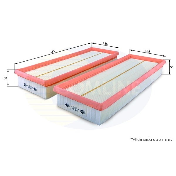 Слика на филтер за воздух COMLINE EAF368 за Mercedes E-class Saloon (w212) E 500 (212.072) - 388 коњи бензин