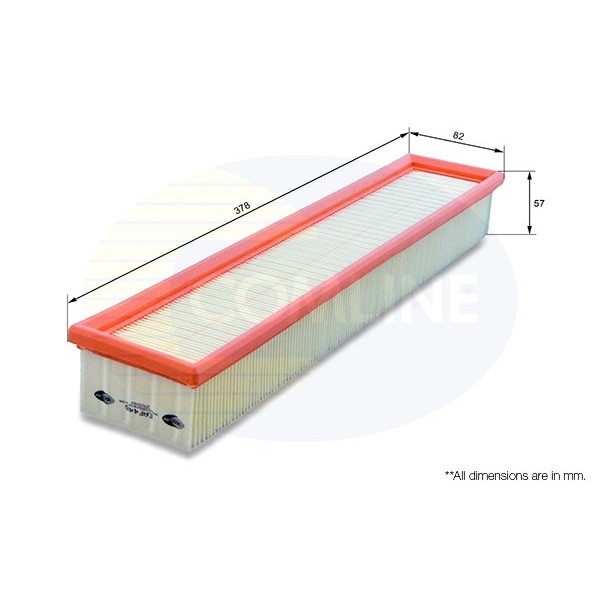 Слика на филтер за воздух COMLINE EAF446 за Renault Clio 2 1.5 dCi - 100 коњи дизел