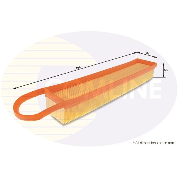 Слика на филтер за воздух COMLINE EAF693 за Citroen C4 B7 Hatchback 1.4 VTi 95 - 95 коњи бензин