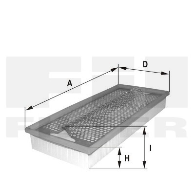 Слика на Филтер за воздух FIL FILTER HP 2122