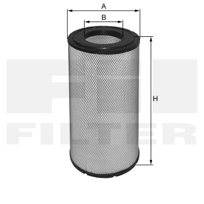 Слика на филтер за воздух FIL FILTER HP 2511 за камион Scania 4 Series T 144 L/530 - 530 коњи дизел