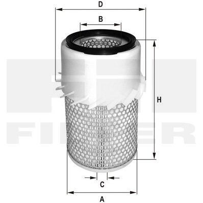 Слика на Филтер за воздух FIL FILTER HP 402 K