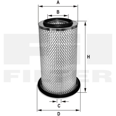 Слика на Филтер за воздух FIL FILTER HP 758