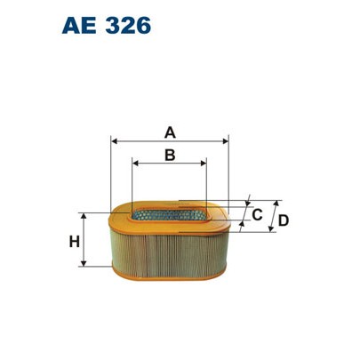 Слика на Филтер за воздух FILTRON AE 326