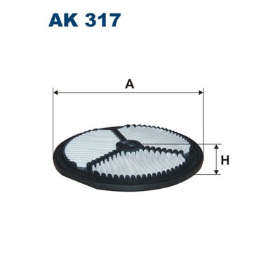 Слика на Филтер за воздух FILTRON AK 317