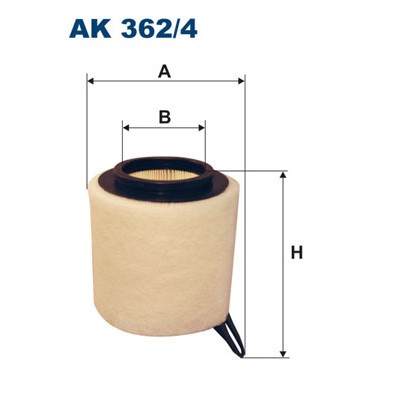 Слика на филтер за воздух FILTRON AK 362/4 за BMW 3 Cabrio E93 320 i - 156 коњи бензин