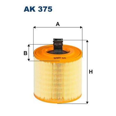 Слика на Филтер за воздух FILTRON AK 375