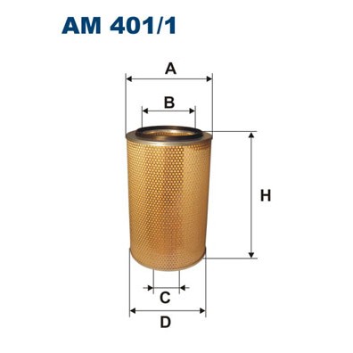 Слика на филтер за воздух FILTRON AM 401/1 за камион Iveco Eurotech MH 190 E 24 K - 245 коњи дизел