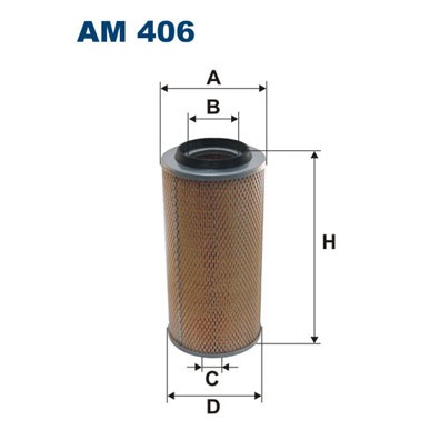 Слика на Филтер за воздух FILTRON AM 406