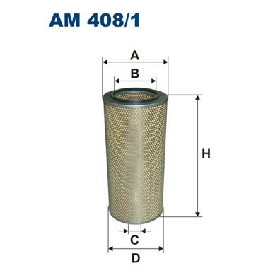 Слика на Филтер за воздух FILTRON AM 408/1