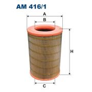 Слика 1 на филтер за воздух FILTRON AM 416/1