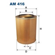 Слика 1 на филтер за воздух FILTRON AM 416