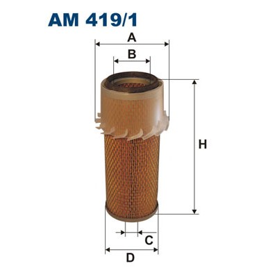 Слика на Филтер за воздух FILTRON AM 419/1