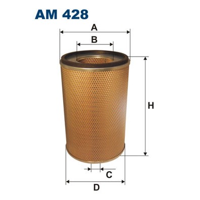 Слика на Филтер за воздух FILTRON AM 428