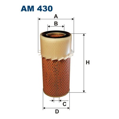 Слика на Филтер за воздух FILTRON AM 430