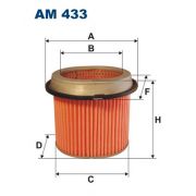 Слика 1 на филтер за воздух FILTRON AM 433